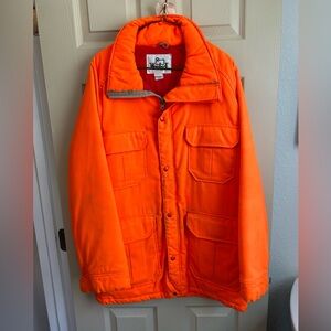 WoolRich insulated hinting coat with hat